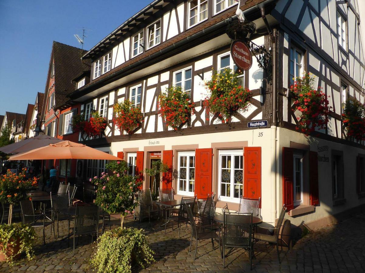 Gasthaus Storchen Hellas Haslach im Kinzigtal Bagian luar foto